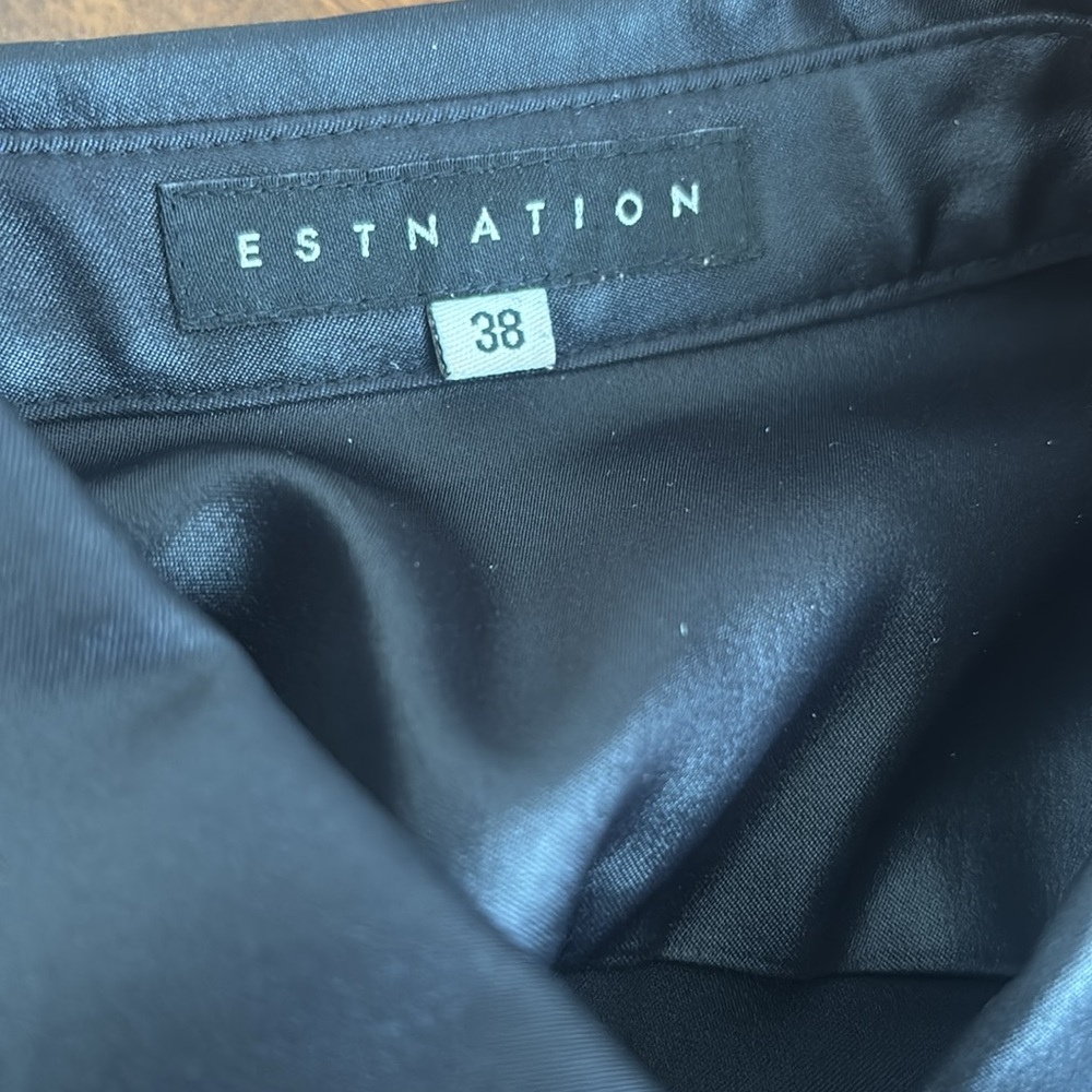 Long sleeve Satin Shirt Blouse - Picture 6 of 6